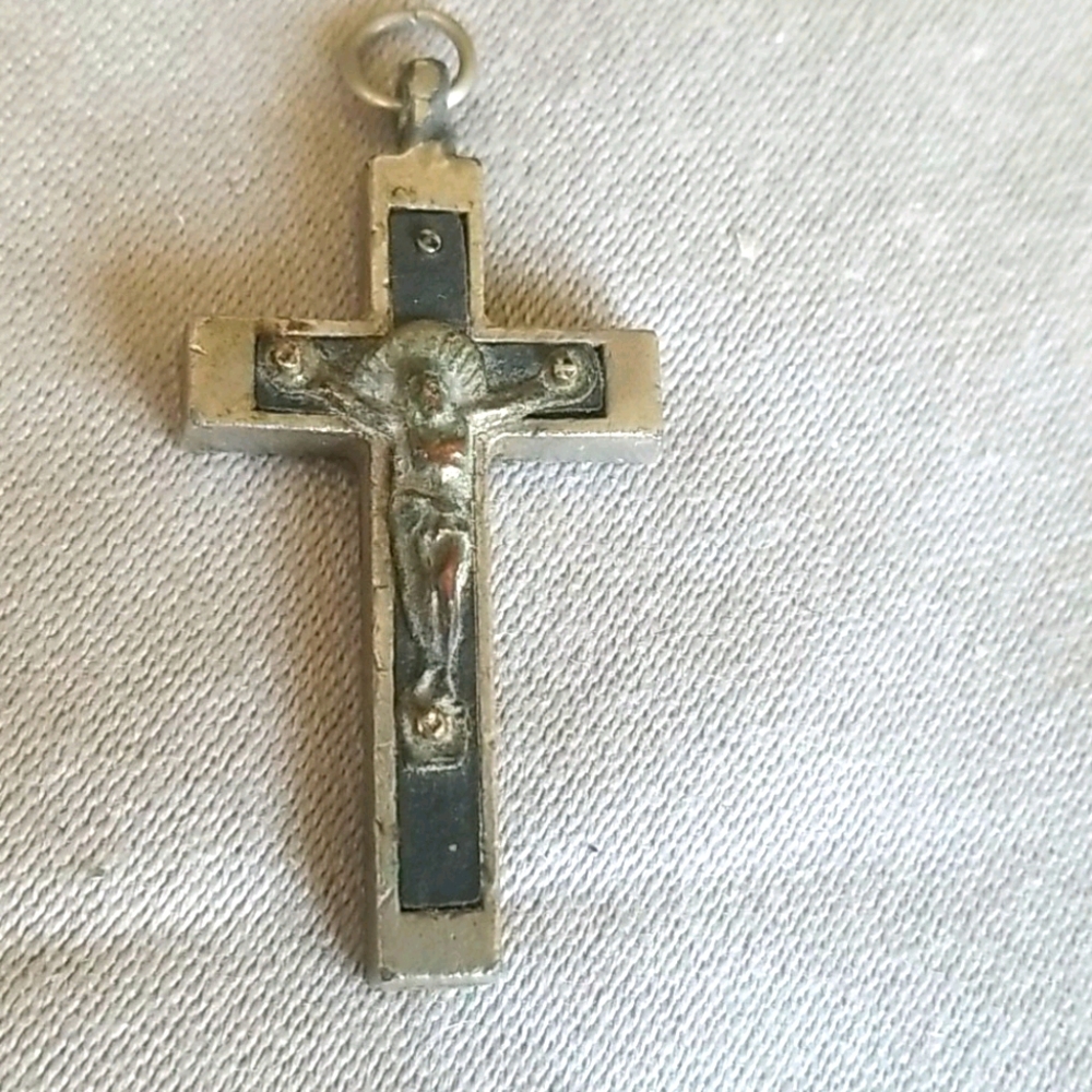 Vintage Antique Rosary CROSS